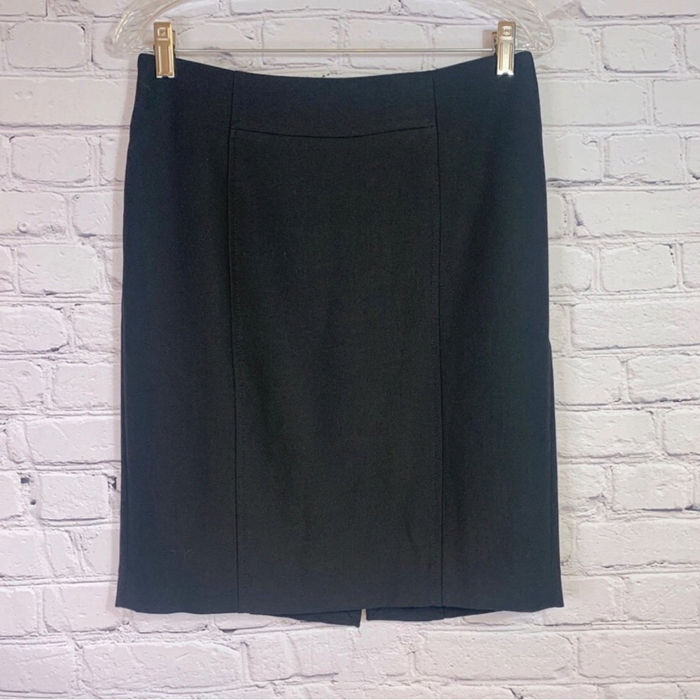 Loft Black Petite Mini Skirt